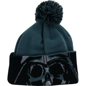 Star Wars Darth Vader Hero Major Cuff Knit Hat with Pom