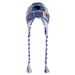 Star Wars R2D2 Peruvian Laplander Beanie Hat 