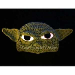 Star Wars Yoda Crochet Beanie